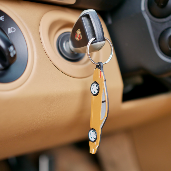 Custom Car Keychain Example