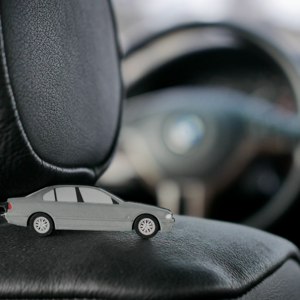 Custom Car Keychain Example
